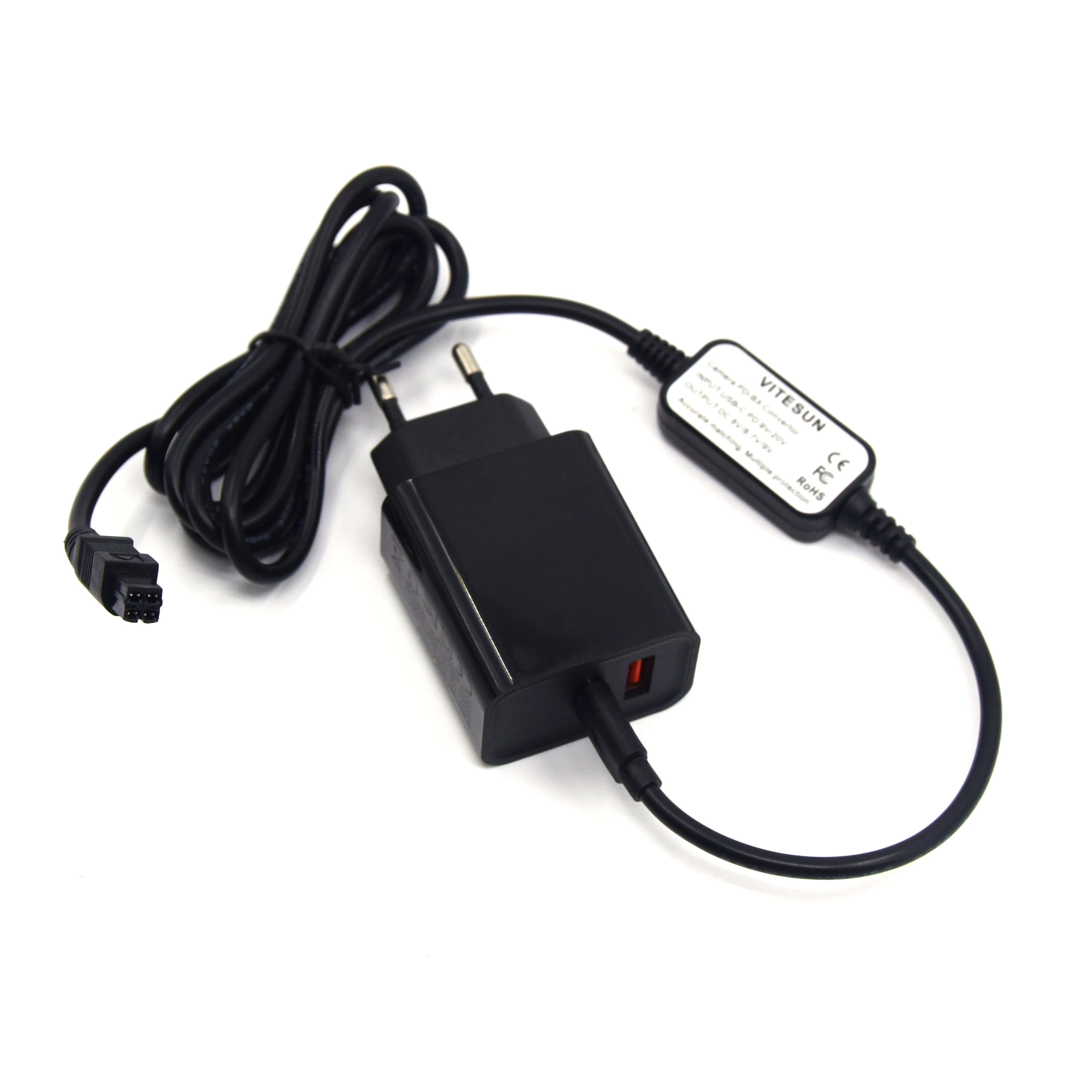 EH-5A Зарядное устройство EH5+PD Кабель USB Type-C Подходит для EP-5A EP-5B EP-5C Переходник