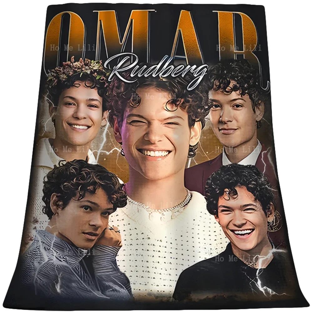 ВИНТАЖНЫЙ ПЛАКАТ одеяло из фланели Омар рудберг для дивана стула гостиной