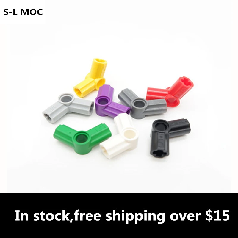 32015 ось и контактный разъем под углом № 5, коллекция кирпичей, модульные игрушки GBC для технических конструкций MOC, «сделай сам», совместимы с блоками