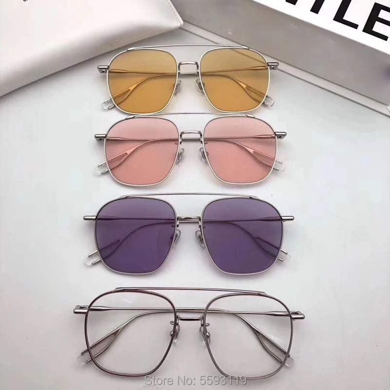 

New Fashion Woogie sunglasses Korea Brand Designer glasses GENTLE eyeglasses men women Sunglasses gafas oculos