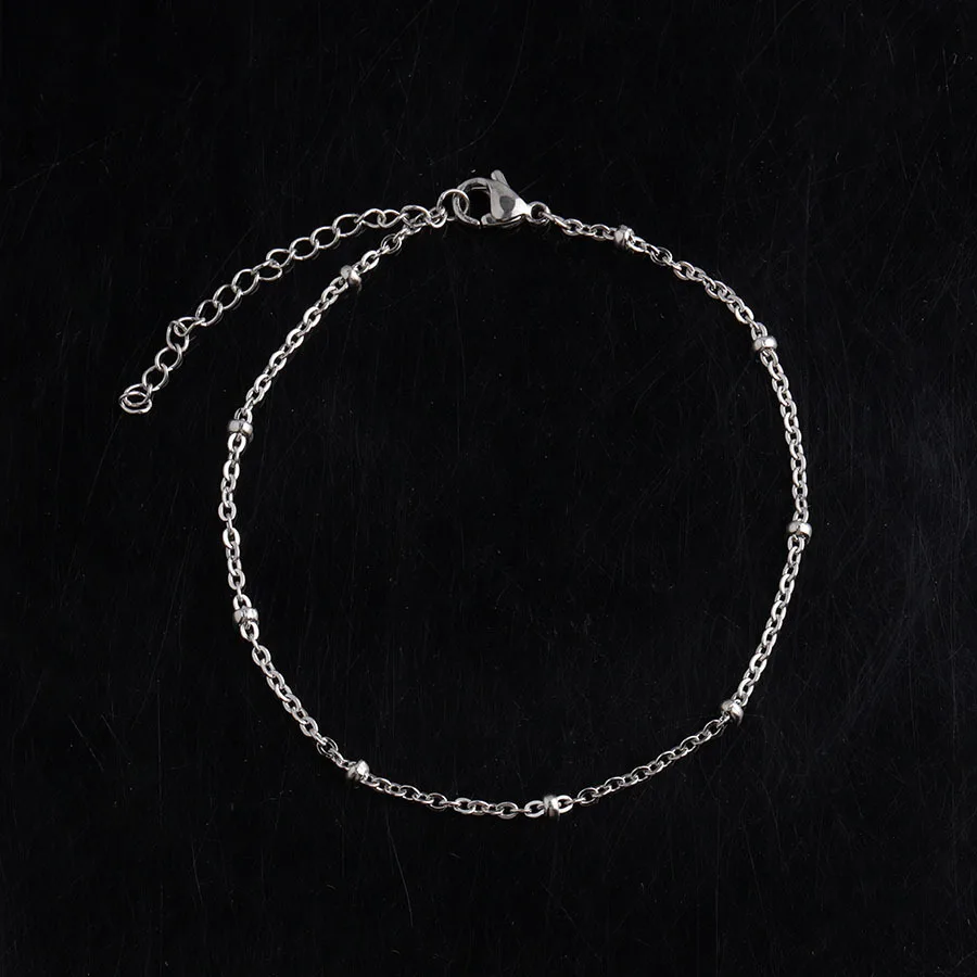 

Clip Bead Bracelet Stainless Steel DIY Bracelet 16/21+5cm Factory Wholesale