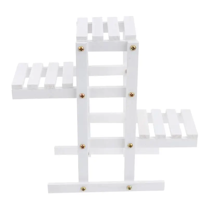 

1pc Small Wooden Storage Rack Flower Pot Rack Stand Holder Household Green Plants Potted Plant Flower Holder for Home