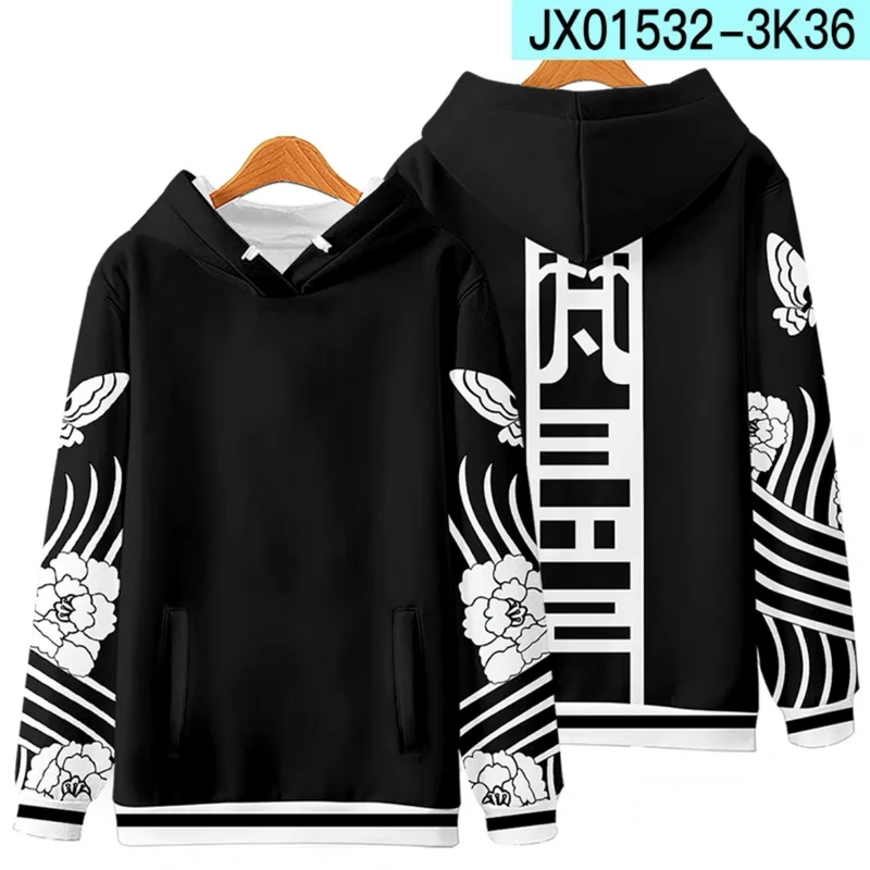 

Новинка толстовки HoodieTokyo Revengers, костюм брахмана кавараги сендзю для косплея, Осенний японский аниме свитшот для женщин и мужчин