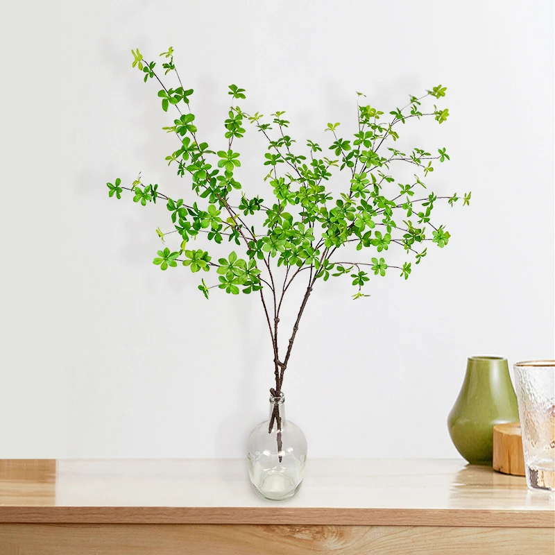 

Artificial Shrub Deciduous Jungle Tree Japan Enkianthus Perulatus Faux Green Plants Home Windowsill Decoration 98cm Real Feel