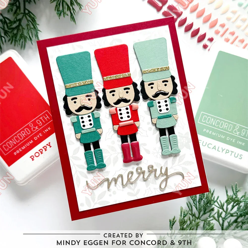 Новинка 2024 металлический штамповочный гайковерт Joy штампы трафареты домашний