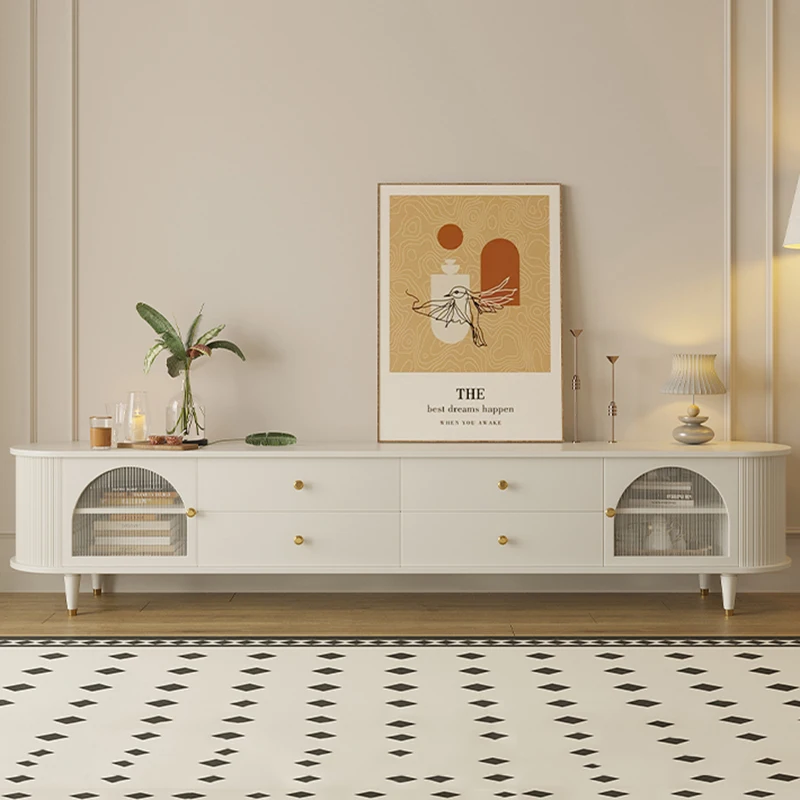 Стеллаж для шкафа Универсальный Белый стеллаж телевизора мебель в современном