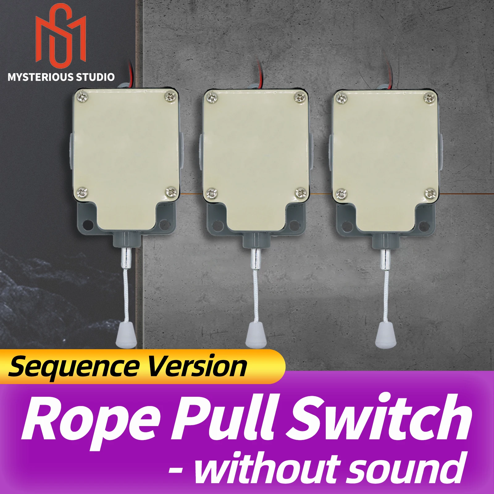 Эвакуационная комната реквизит верёвка Pull переключатель Потяните веревку в