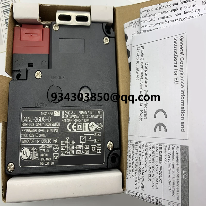 Совершенно новый дверной выключатель безопасности D4NL-1BFG-B D4NL-1BFG-BS D4NL-1BFG-B4 D4NL-2BFG-B