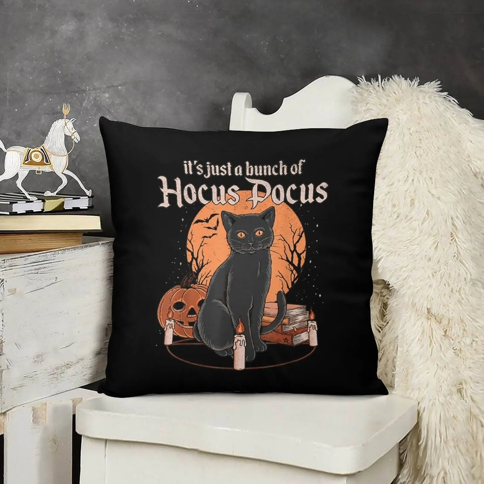 Забавно это круто потрясающе просто куча хокуса в подарок винтажная черная кошка