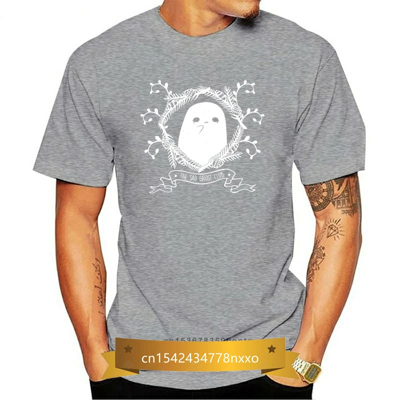 

Sad Ghost Club Emo Goth Cute Wiccan Gift T Shirt women tshirt