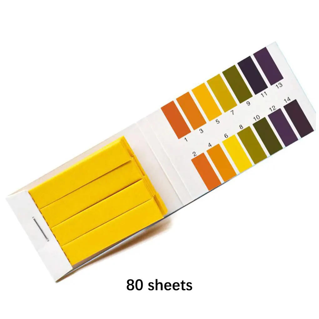 

80 Pieces Test Strap Acidity Testers PH Paper Craftsmanship Acidity Tester