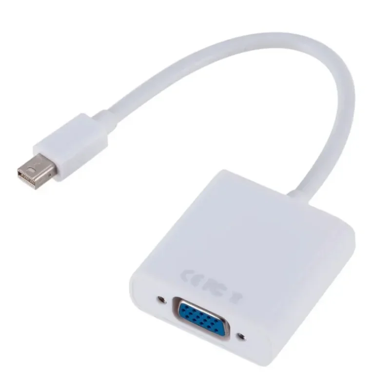 Кабель-адаптер Mini DP к VGA для MacBook Air Pro iMac Mac Thunderbolt DisplayPort Display Port 1080P монитора HDTV