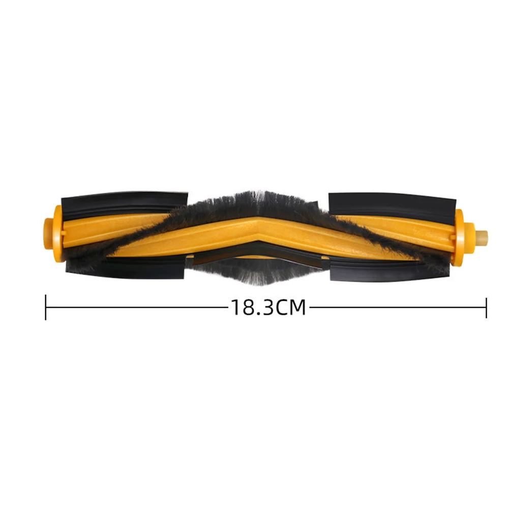 

2pc Roller Brush Roller Brush Cover Replacement Kit For Ecovacs OZMO 950 920 Vacuum Cleaner Parts Home Cleaning Set