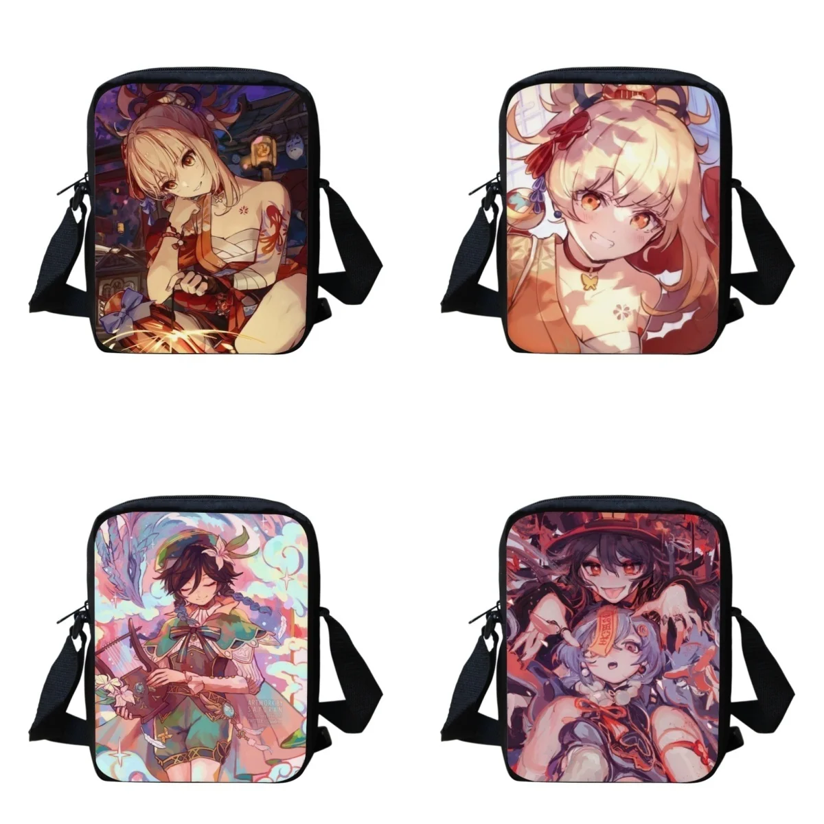 

Mini School Bags for Kids Girls Genshin Impact Cartoon Casual Children's Bookbags Shoulder Small Satchel Kindergarten Baby Bags