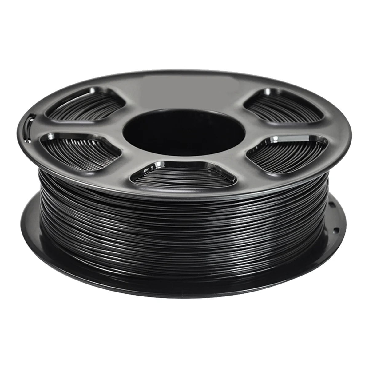 

3D Printer Filament PLA + , 3D Printing 1.75mm PLA Plus, Upgraded Neatly Wound 1KG Spool for Most 3D Printer Black