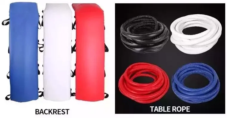 

4 * 4 Challenge Arena accessories: 4 backrests, 16 ropes