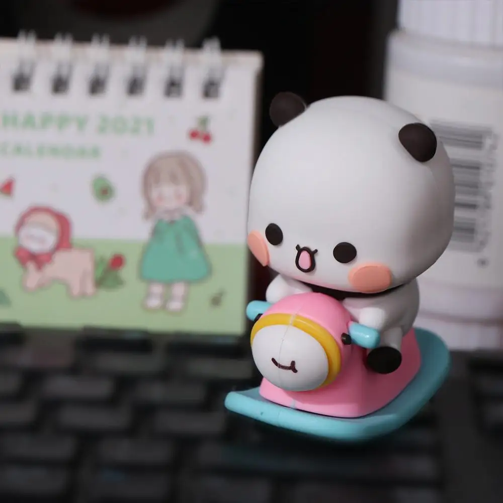 Bubu Dudu Panda Строительная Игрушка Коллекционная Милая Фигурка Домашний Декор