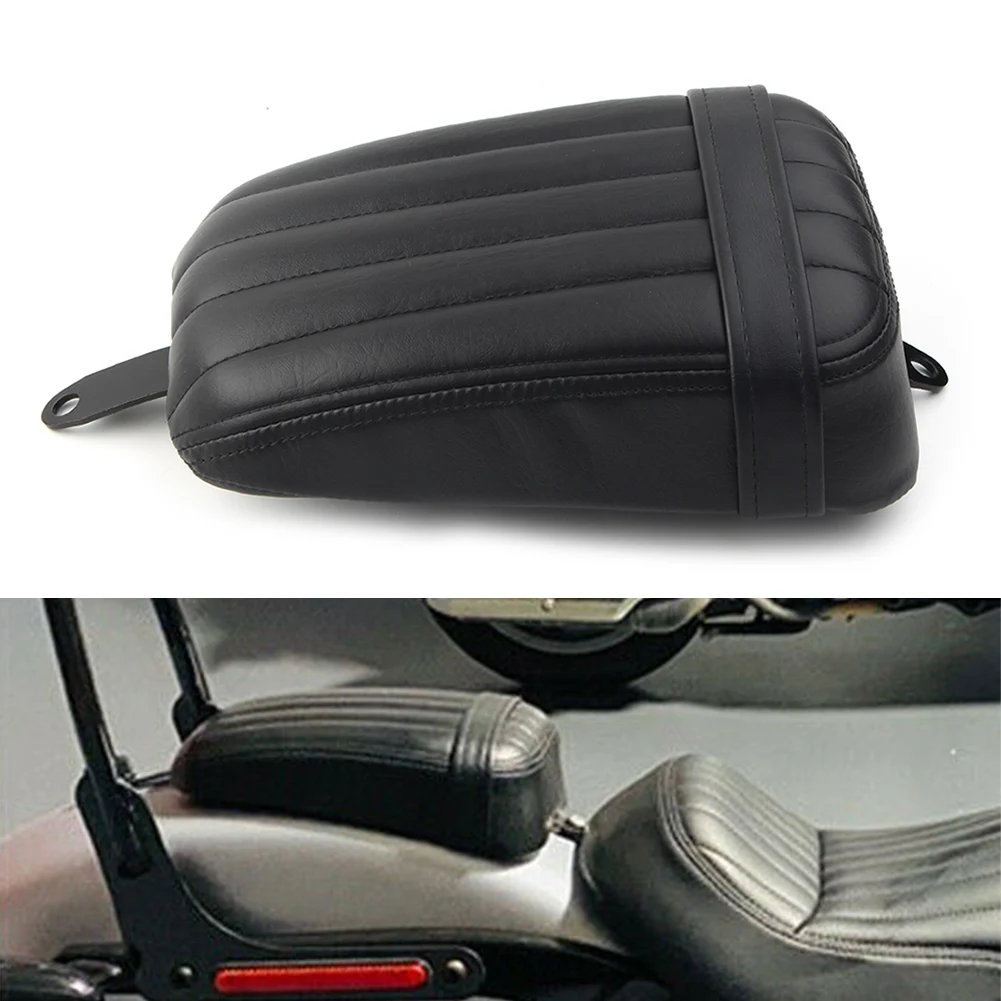 For Harley Softail Slim FLSL Street Bob FXBB Motorcycle Rear Passenger Seat Pillion PU Leather 2018 2019 2020 2021