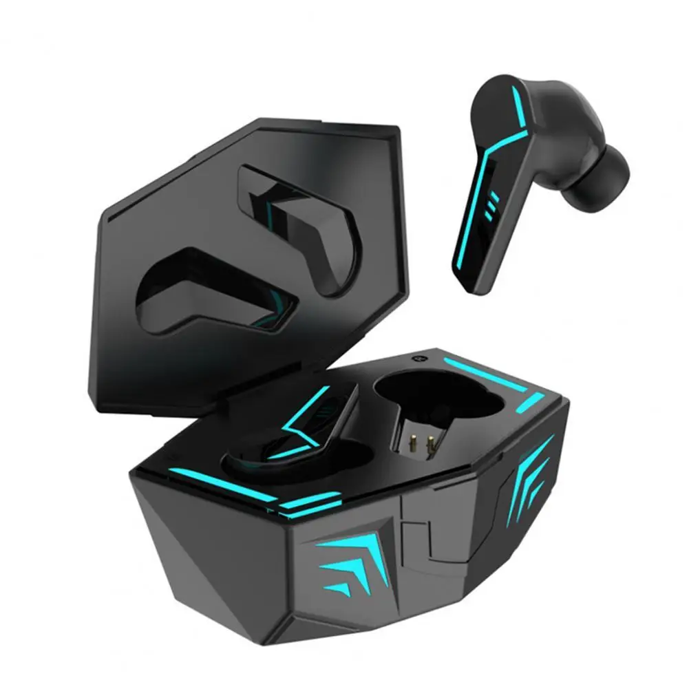 

Bluetooth-compatible Earphones In-ear Low Latency Sports Earbuds Gaming with RGB Lighting for Gamer Wireless Headphones