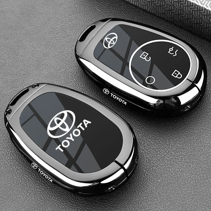 

Чехол для дистанционного ключа автомобиля, защитный чехол для смарт-ключа, сумка-держатель для Toyota bZ3X, новый Air/Pro/Max 2025, аксессуары, брелок