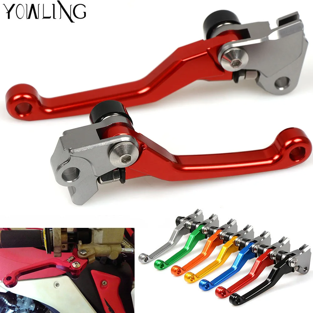 

YOWLING Dirt Bike Foldable Brakes Motocross Pit Bike Pitbike Brake Clutch Lever For HONDA CRF450R CRF 450R 2002 2003