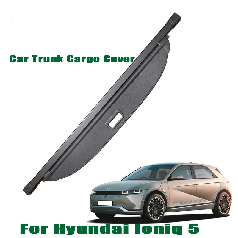 

Trunk Cargo Cover FOR Hyundai Ioniq 5 2021-2023 Security Shield Rear Luggage Curtain Partition Privacy Car Accessories