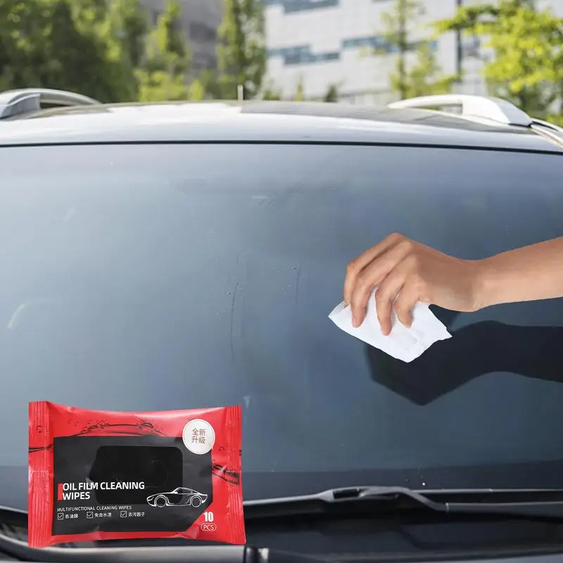 10 шт. салфетки для удаления масляной пленки