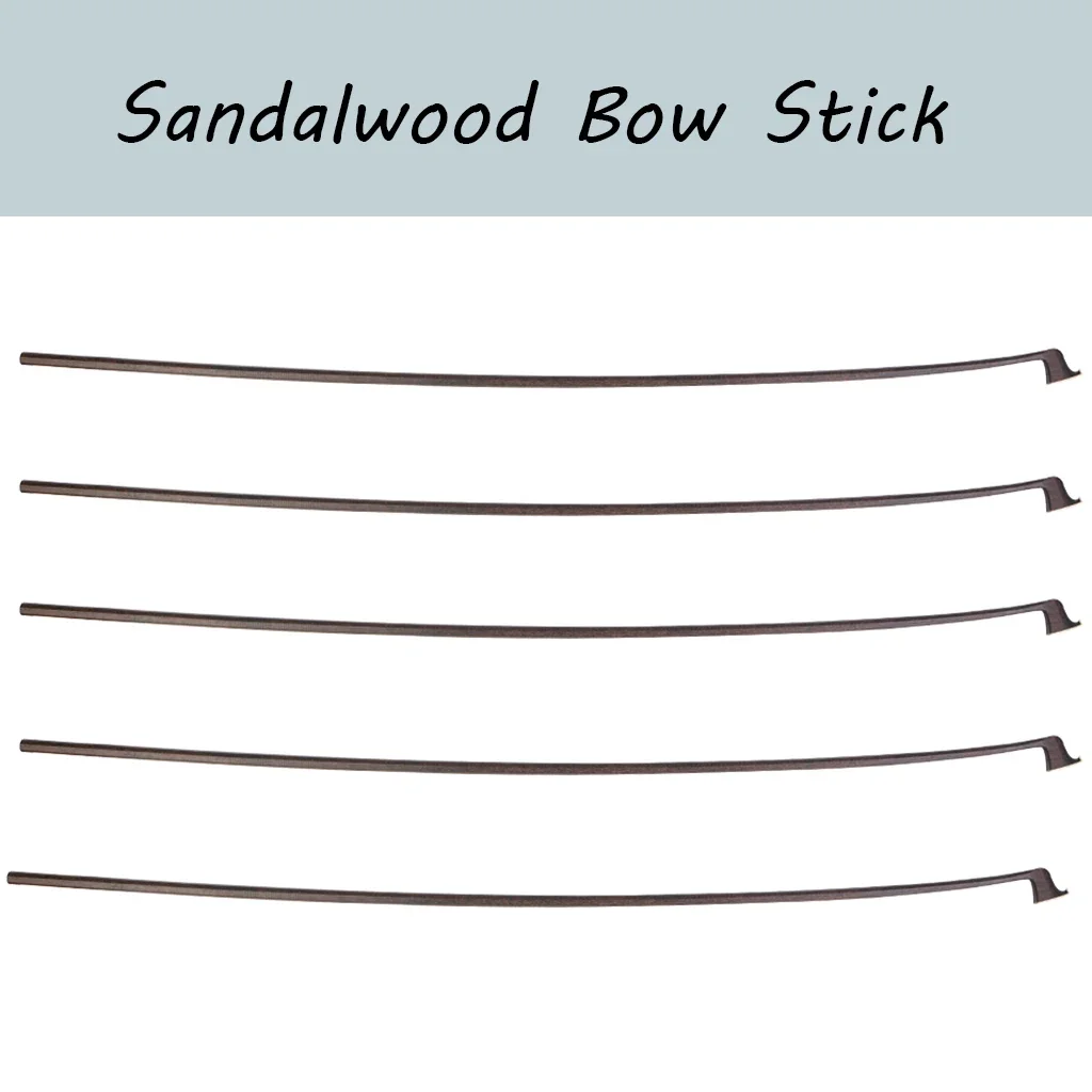 5 шт. нелакированная палочка для смычка скрипки незавершенная 4/4
