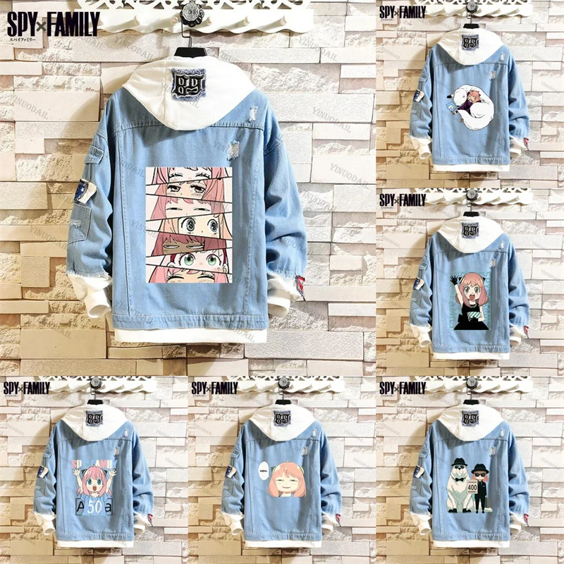 Женская джинсовая куртка с капюшоном из джинсовой ткани