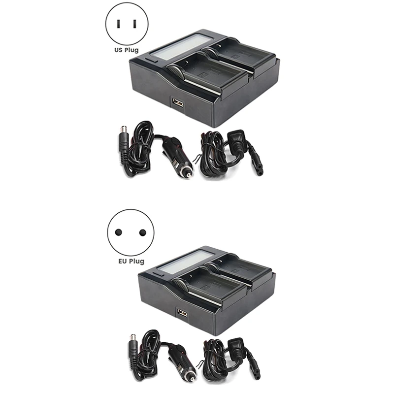 

LPE10 Camera Battery Charger Double Charge Charger For Canon EOS 300D 1100D 1200D 1500D 3000D Battery Charger