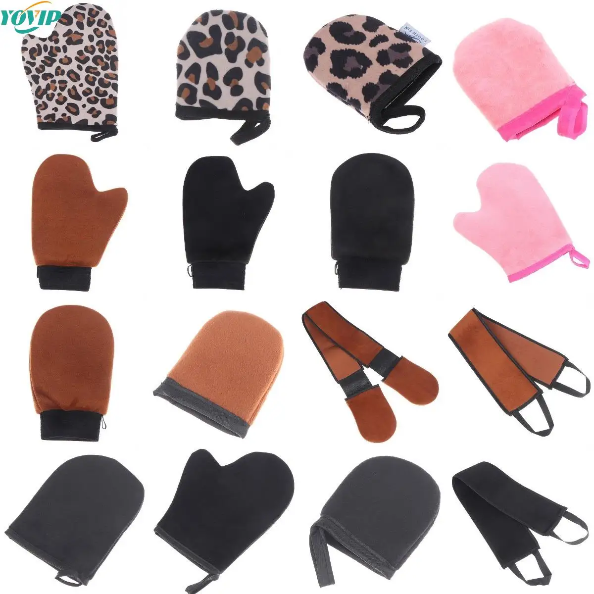 

Body Oiling Tanning Gloves Self Tanning Mitts Lotion Back Applicator Band For Tanning Lotions, Body Creams Mousses-holds