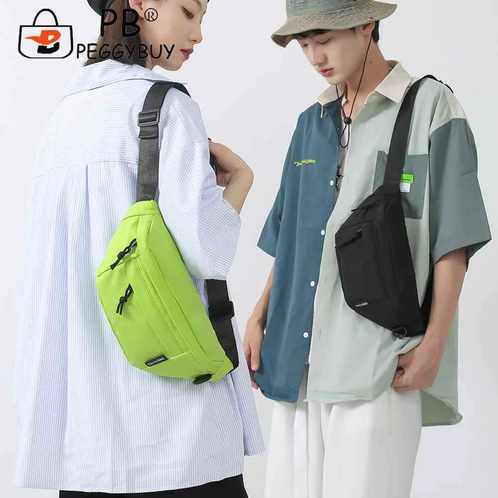 

Модная индивидуальная однотонная сумка для женщин, повседневная нагрудная сумочка из ткани Оксфорд, простой мессенджер, женская сумка для ...