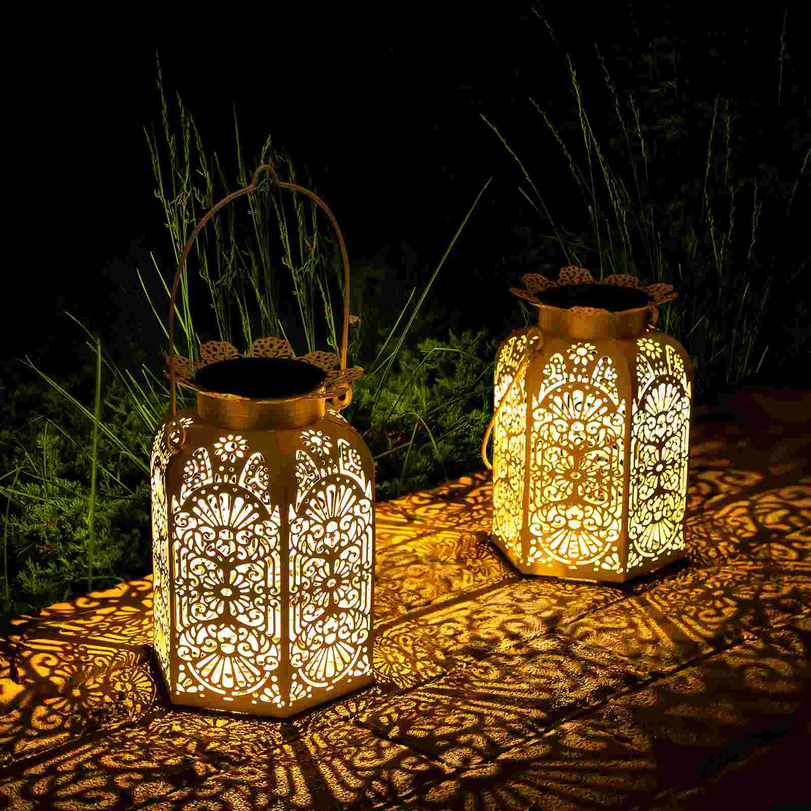 

Hangable Illumination Light Photoelectric Sensing Lantern for Backyard Courtyard Garden