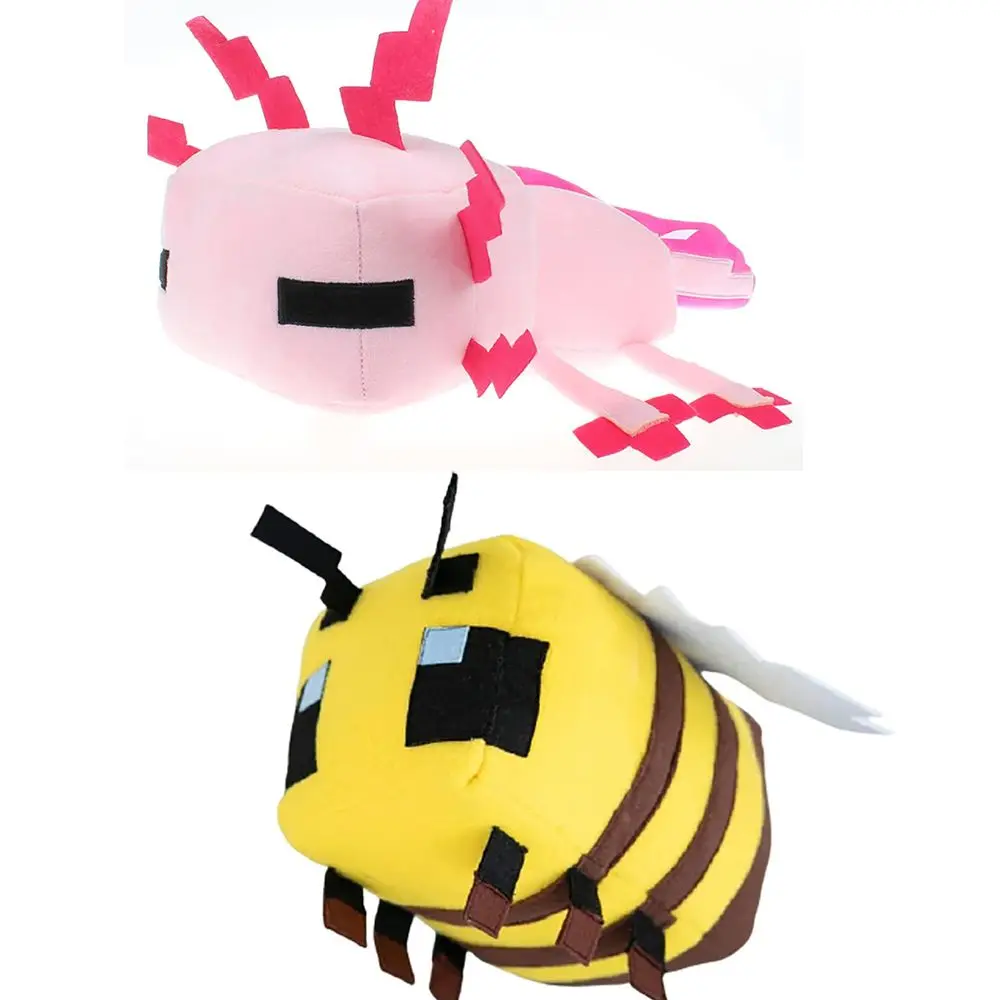 

Hot Soft Cartoon Plushie Bee Toy Plush Doll Axolotl
