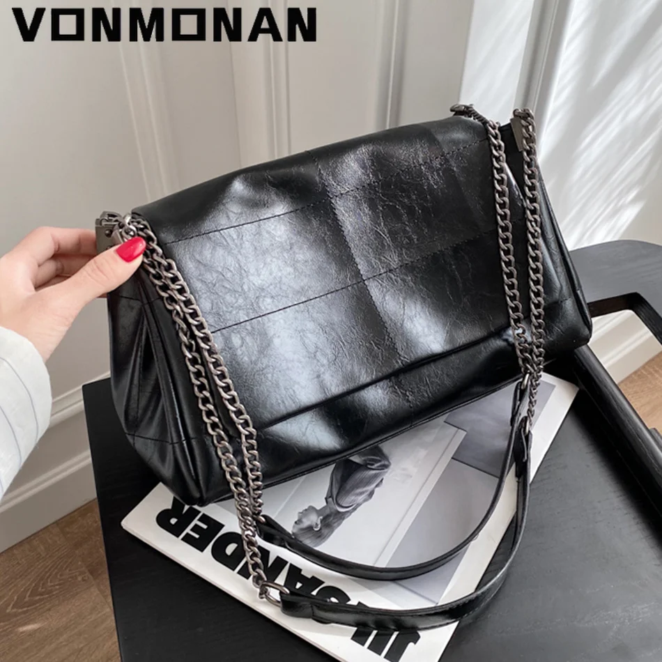 

Folding Thick Chain Crossbody Bag for Women 2022 Fashion Sac A Main Female Shoulder Bag Luxury Designer Handbags Branded Purses
