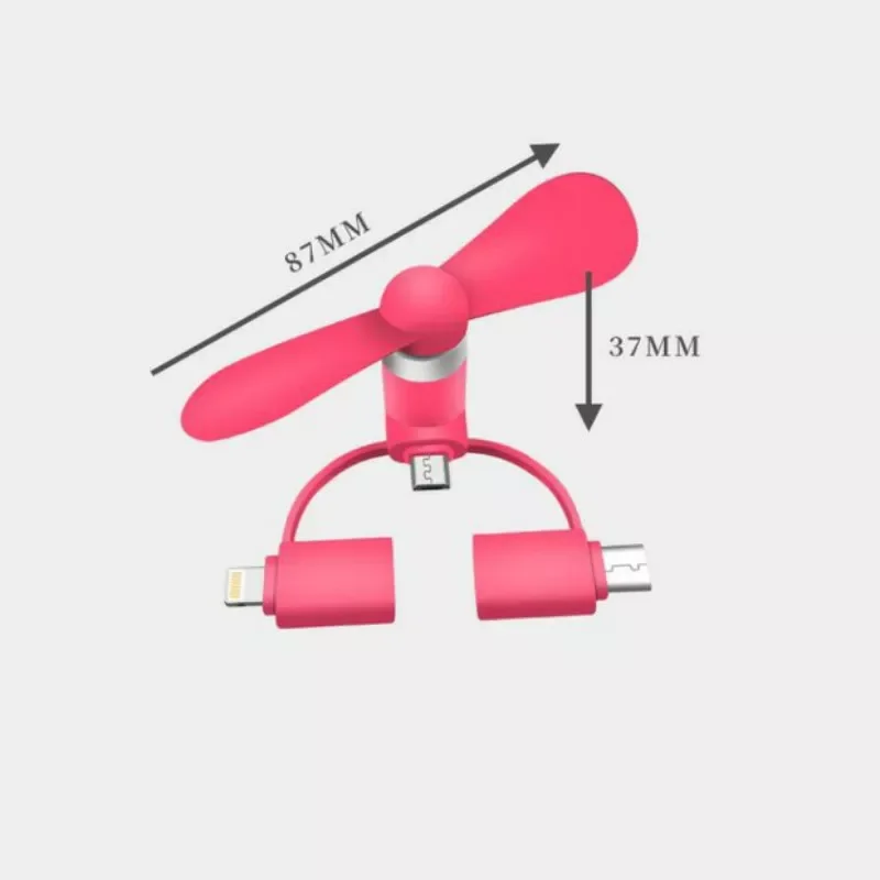 

3 IN 1 Cell Phone Mini Fan Cooling Cooler for Android Type-c Micro USB C For IPad IPhone 5 6 6S 7 Plus 8 X XS