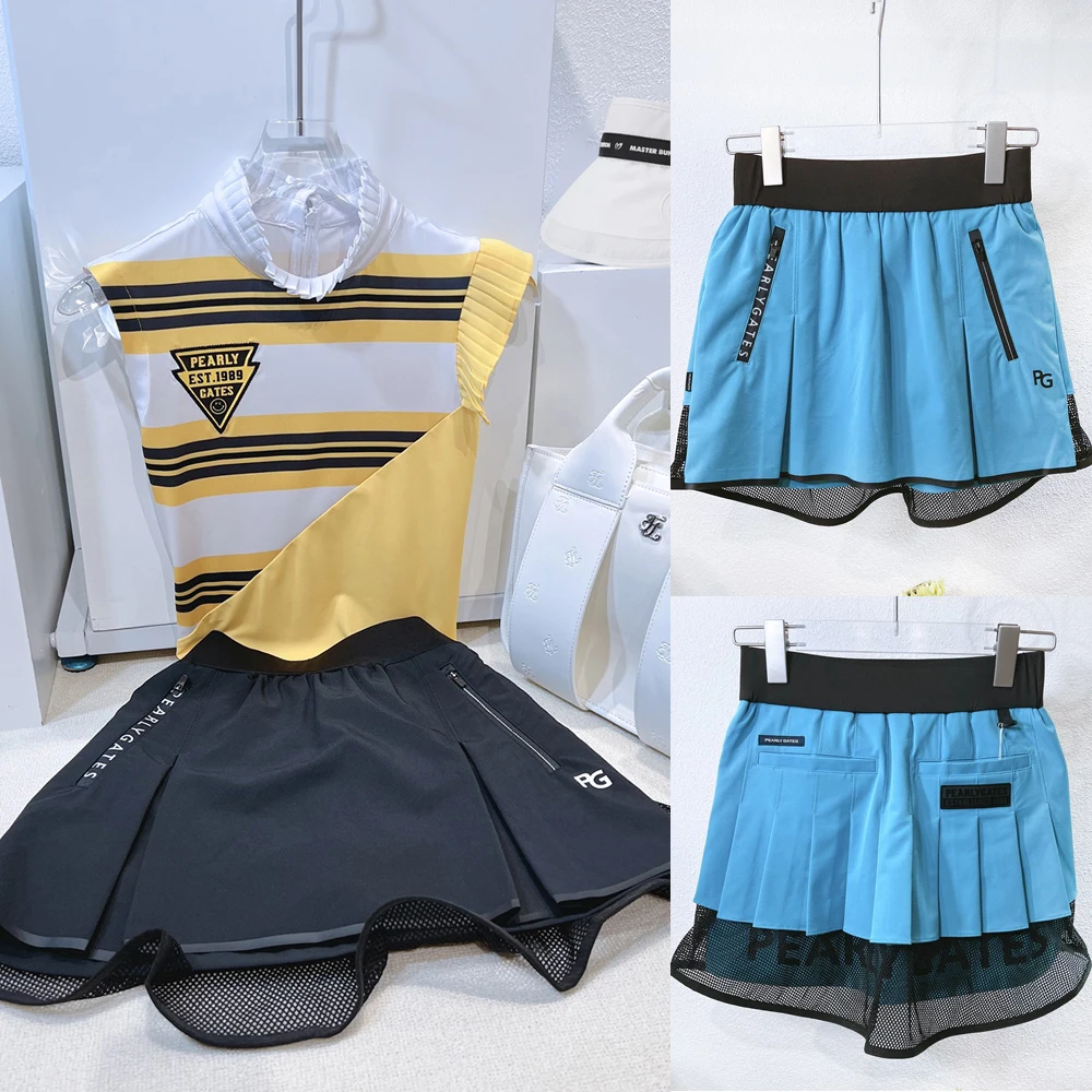 

Новые юбки-шорты для гольфа, женская модная кружевная газовая юбка, Спортивная юбка-шорты