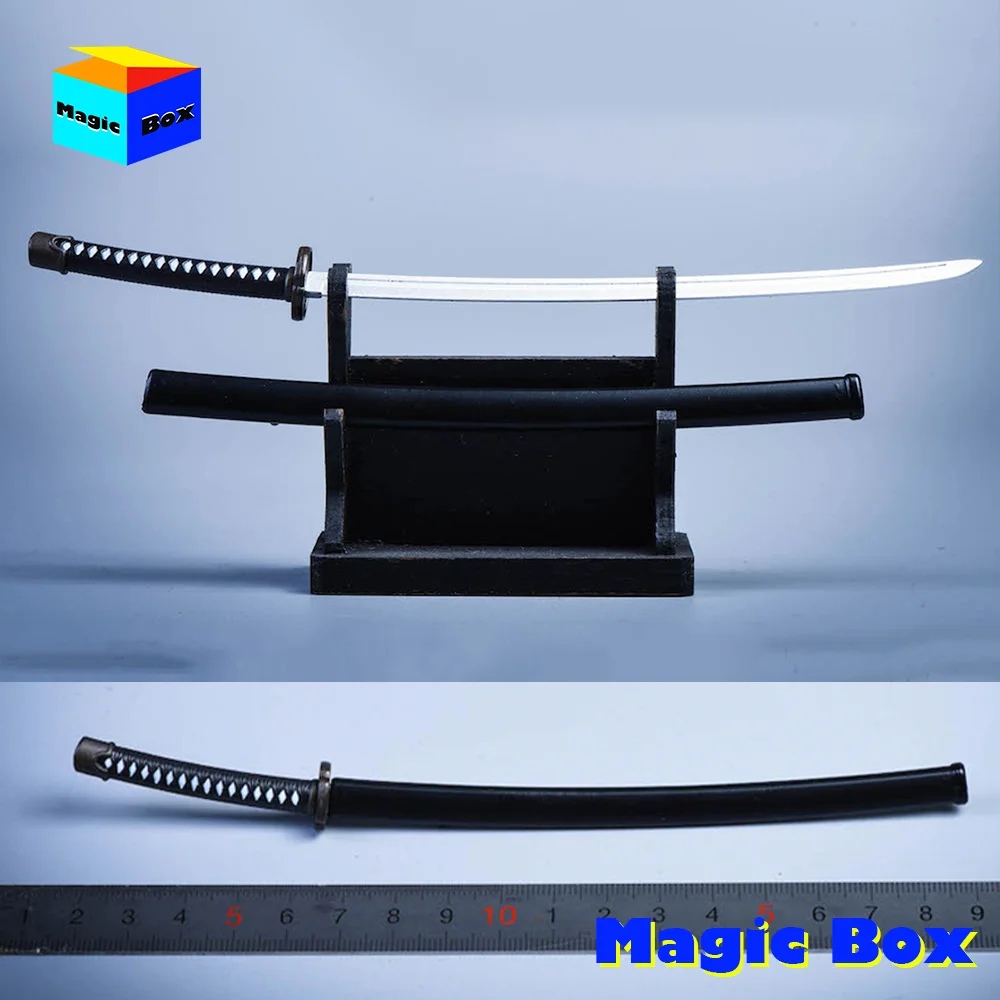 

LZ2001 1/6 Scale Metal/ABS Ronin Samurai Sword Miyamoto Musashi Knife Weapon Model for 12Inch Soldier Action Figure Accessories