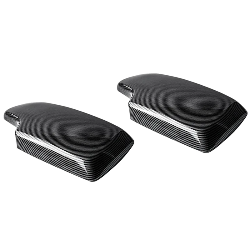 

2X Carbon Fiber Center Console Armrest Panel Cover Trim for-BMW 3 3GT 4 Series E90 F30 F31 F34 F32 F36 F34 2013-2019