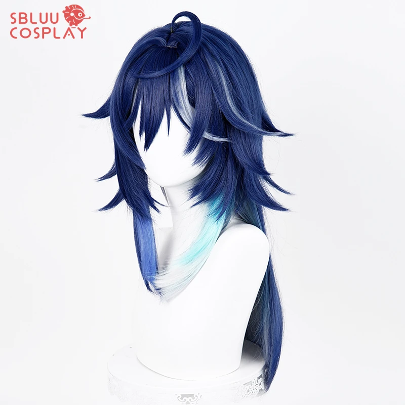 Фото Парик для косплея SBluuCosplay Genshin Impact Ororon, разноцветный, износостойкий, синтетический, аксессуар для Хэллоуина №3