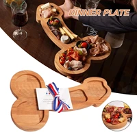 novelty aperitif board fun wooden snack plate cheese pizza food serving tray bar bachelorette party charcuterie platter