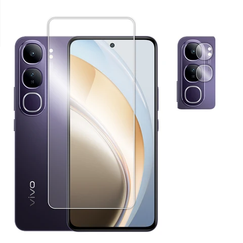 Для Vivo V40 Lite 5G стекло с полным клеем прозрачная защитная пленка для экрана для Vivo V40 Lite 4G закаленное стекло для Vivo V40 Lite IDN пленка для объектива