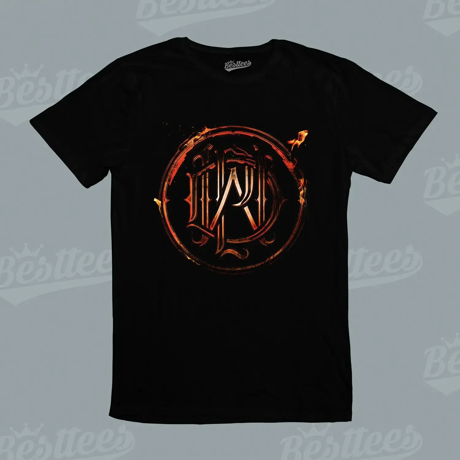 Футболка Dragon Flame для вождения музыкальной группы Byron Bay