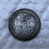 antique silver dollar 1899s american morgan tramp handicraft coin