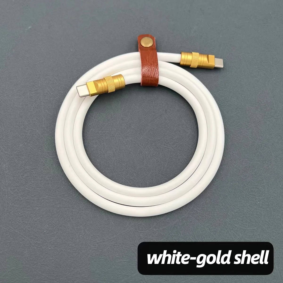 UVOOI DIY Liquid Silicone Cable Quick Charge Cable 100W Usb C to C Fast Charging Alloy Cable For OPPO Xiaomi VIVO