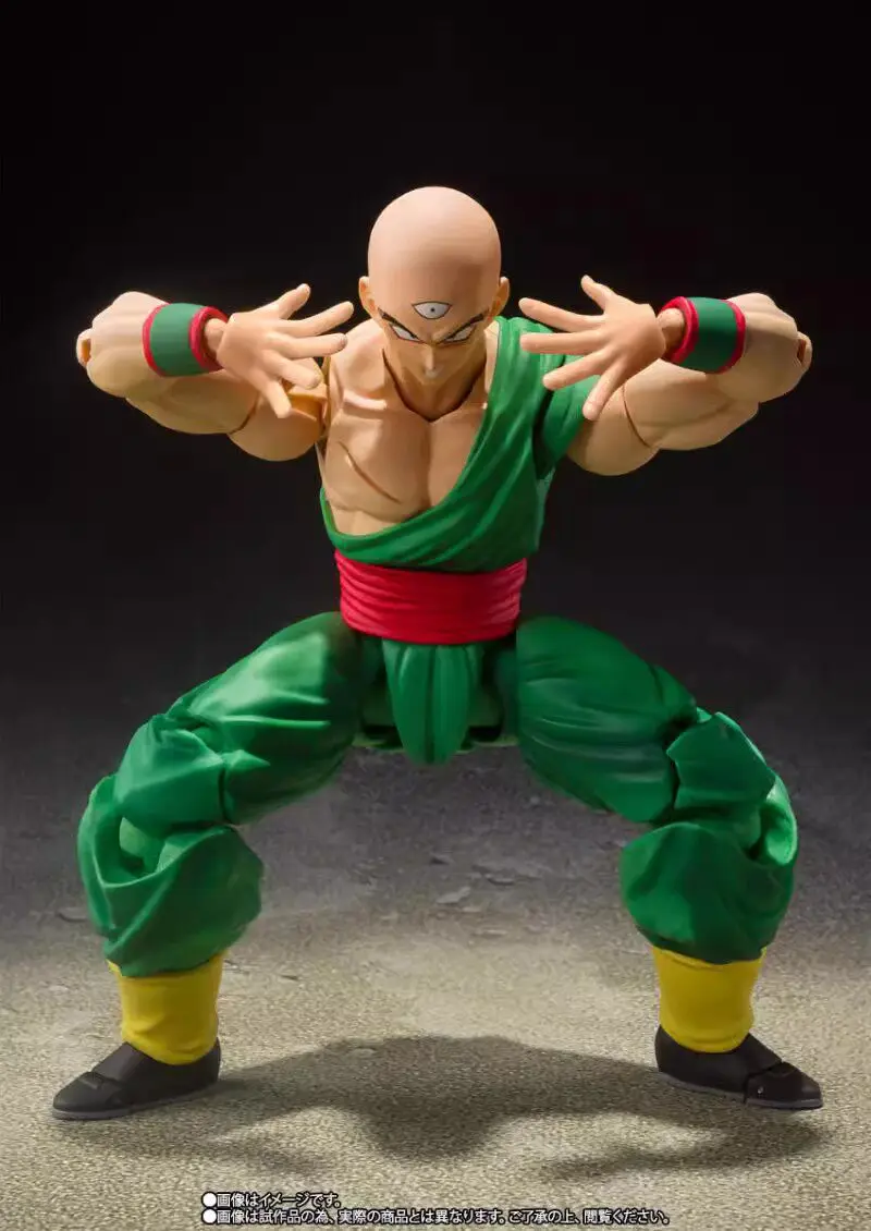 Фото Фигурка Bandai S.H.Figuarts Dragon Ball Z Tien Shinhan Chiaotzu 2.0, полностью подвижная, коллекционная модель Tamashii Limited №2