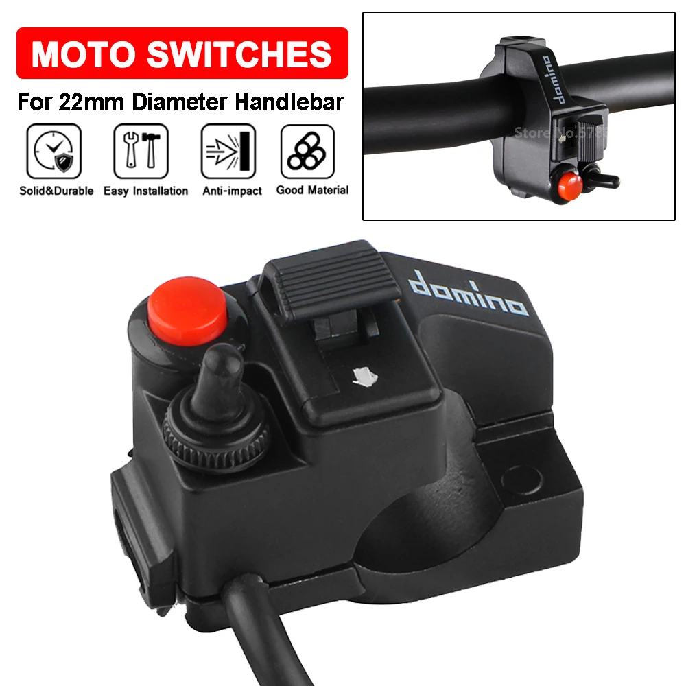 

7/8" 22mm Motorcycle Switch For BMW R1250GS F850GS F800GS ADV ATV Dirt Handlebar Mount Push Button Horn Beam Winker Turn Switch