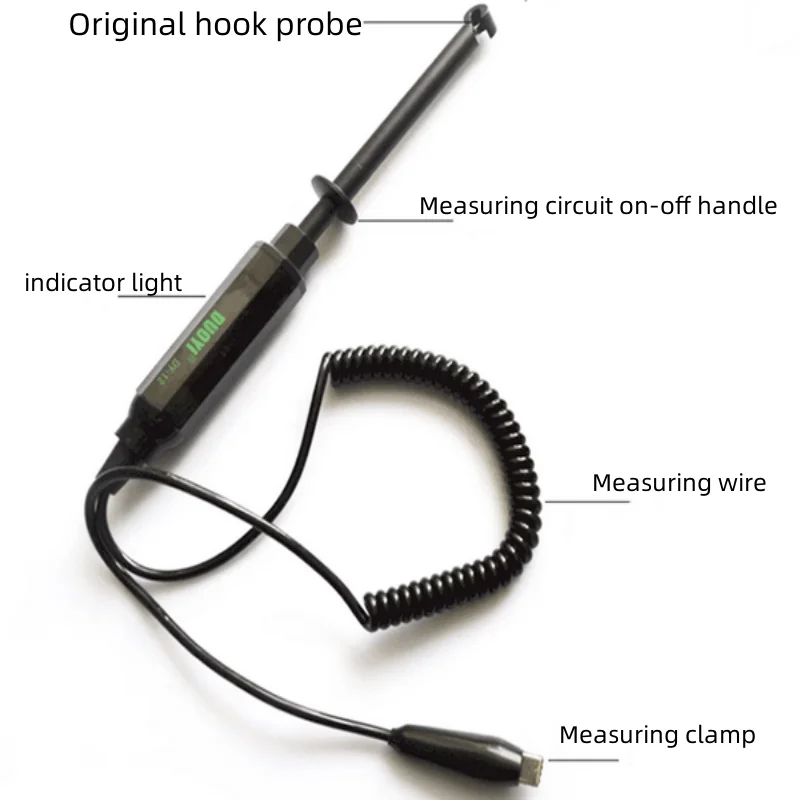 Ручка для тестирования автомобильного крючка Dy12, ручка для тестирования автомобиля, 6 в/12 В/24 В Индикатор низкого напряжения