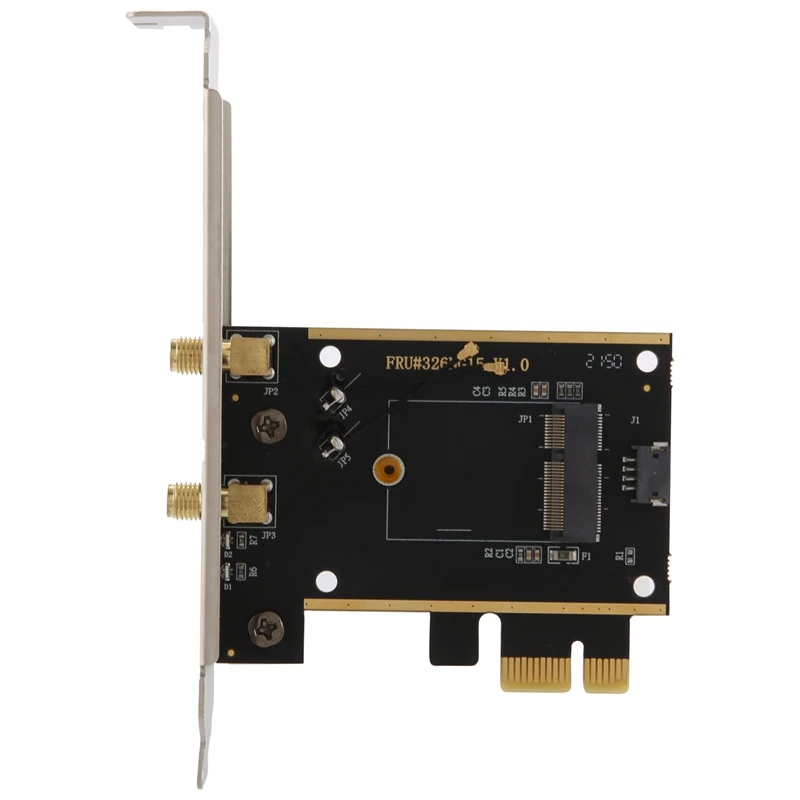 Беспроводная карта M.2 NGFF Wi-Fi BT для настольного ПК PCI-E Сетевой адаптер-конвертер