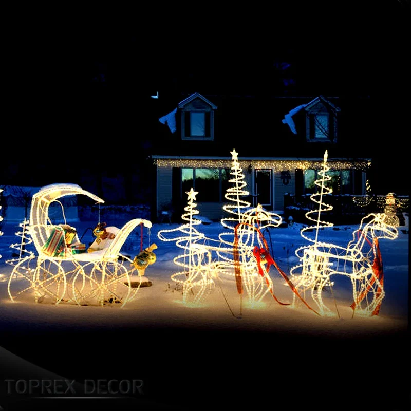 Украшение Toprex люминесцентные украшения для внешней фотосъемки искусственные